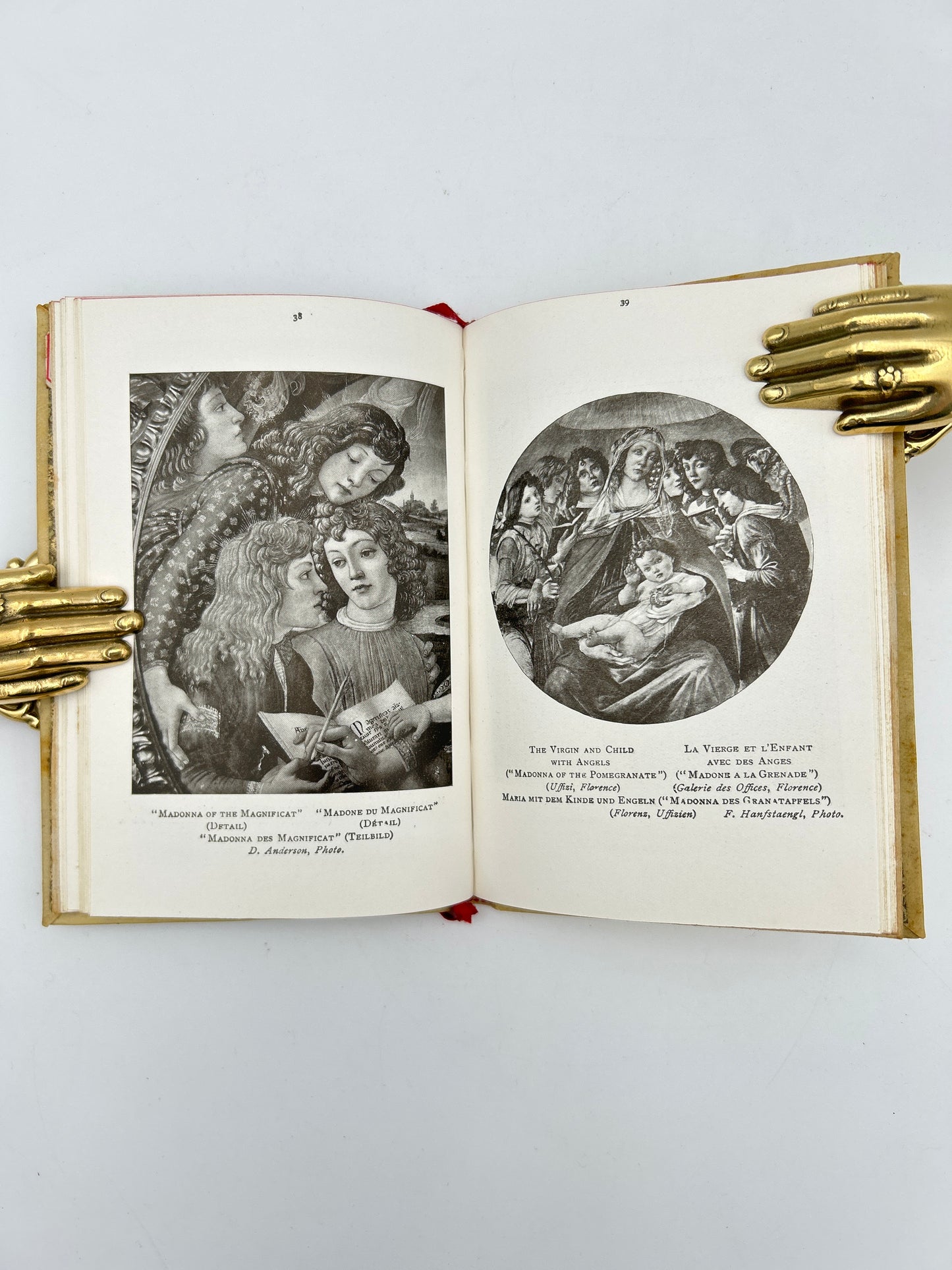 Twelve Art Books in Hand Painted Florentine Binding