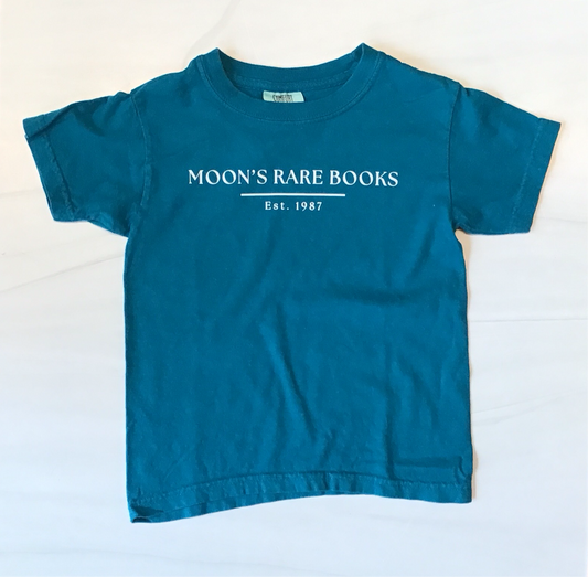 -Moons Rare Books Youth T-Shirt (Moby Blue)*