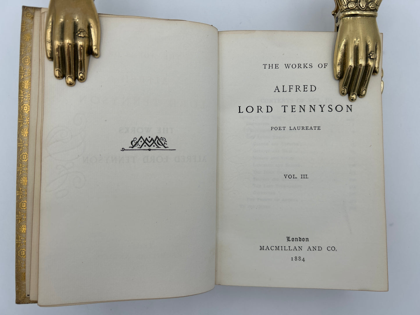 Tennyson 4 Volume Set