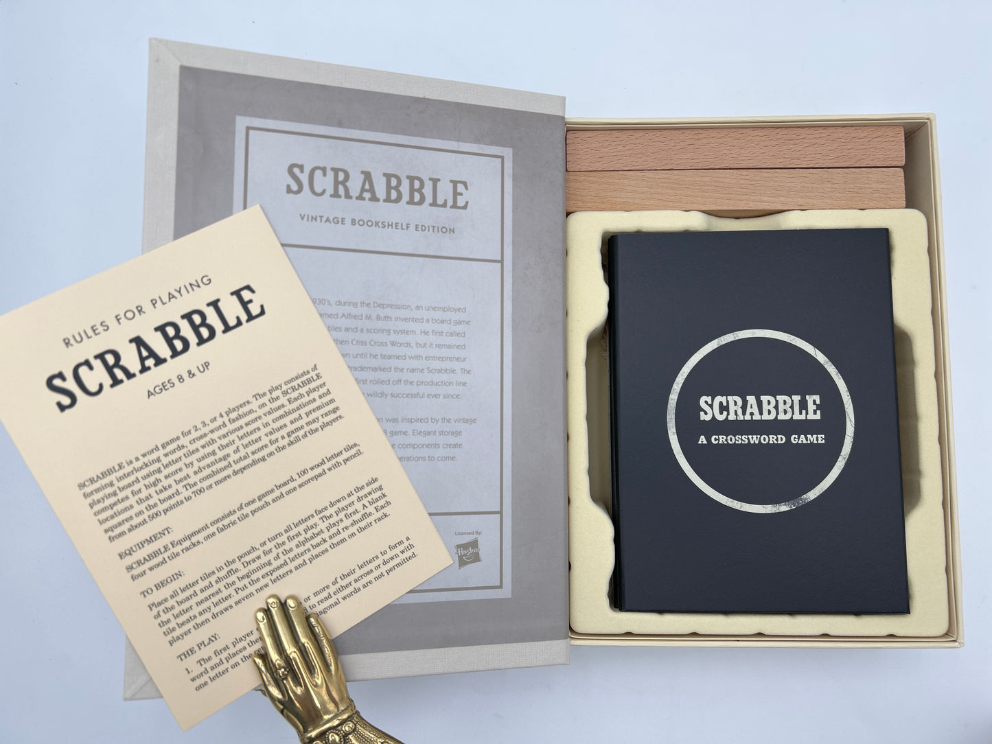 Scrabble Game Bookshelf Edition