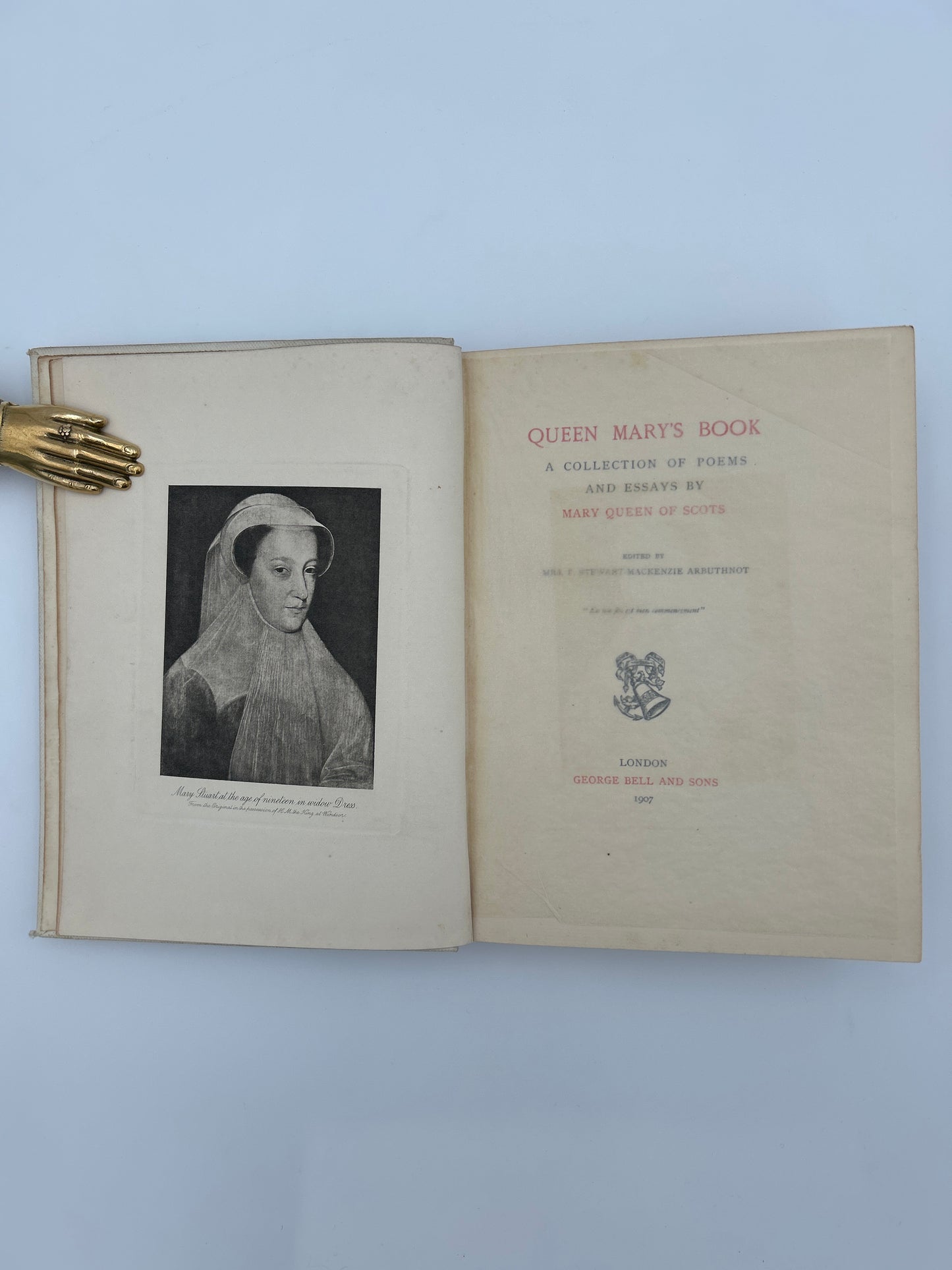 Queen Mary's Book: A Collection of Poems and Essays by Mary Queen of Scots