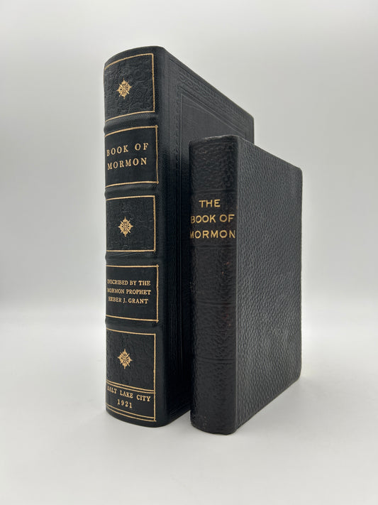 Book of Mormon Inscribed by the Prophet Heber J. Grant