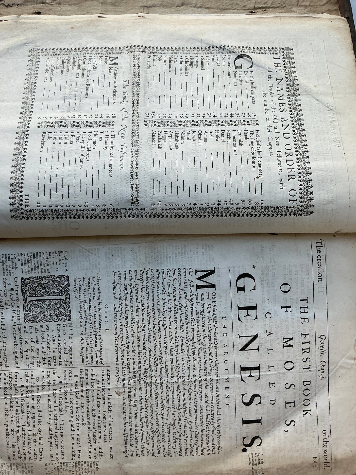 King James Bible with Geneva Notes