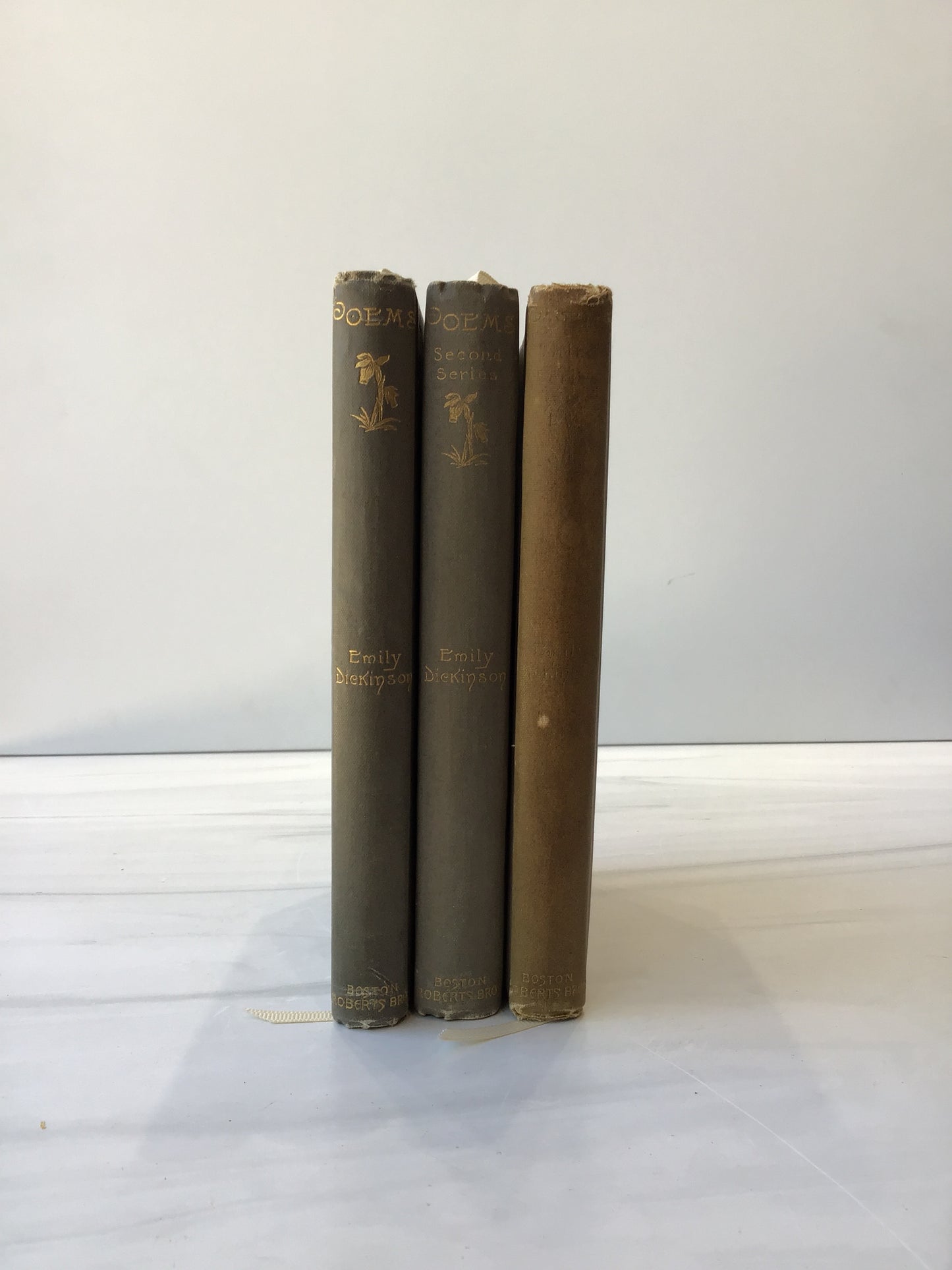 -Emily Dickinson - 3 vol - First Edition*