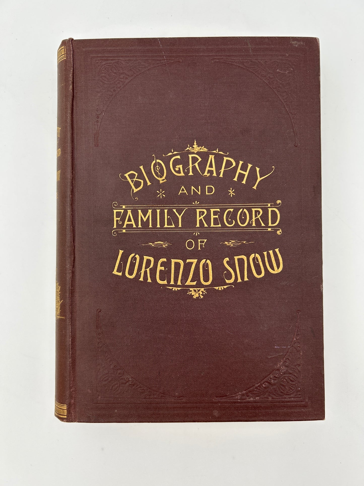 Biography and Family Record of Lorenzo Snow