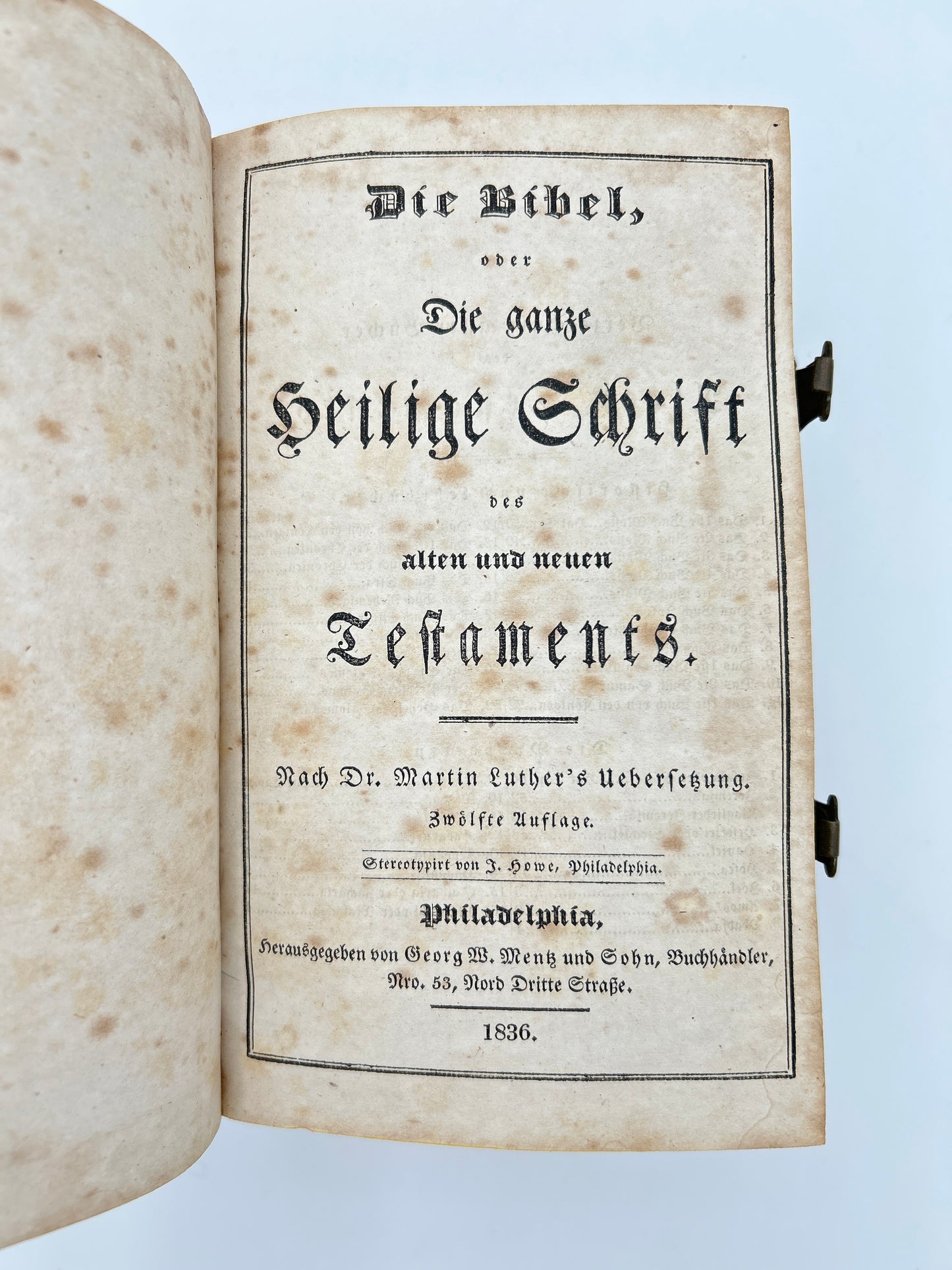 Martin Luther German Bible