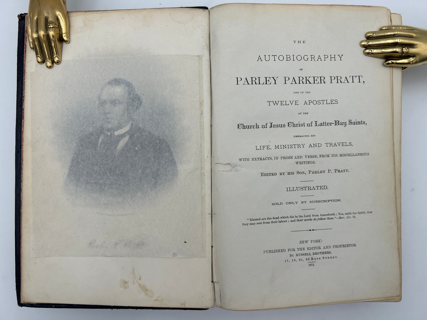 Autobiography of Parley Parker Pratt