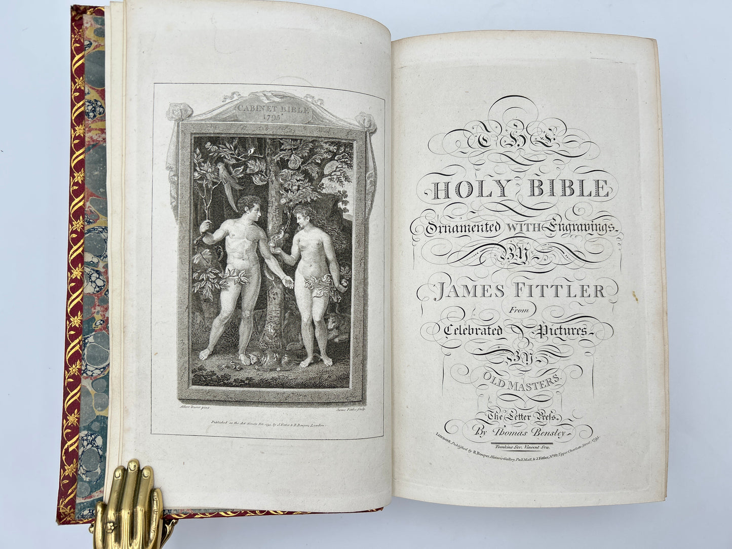 The Holy Bible in Three Volumes and The Book of Common Prayer