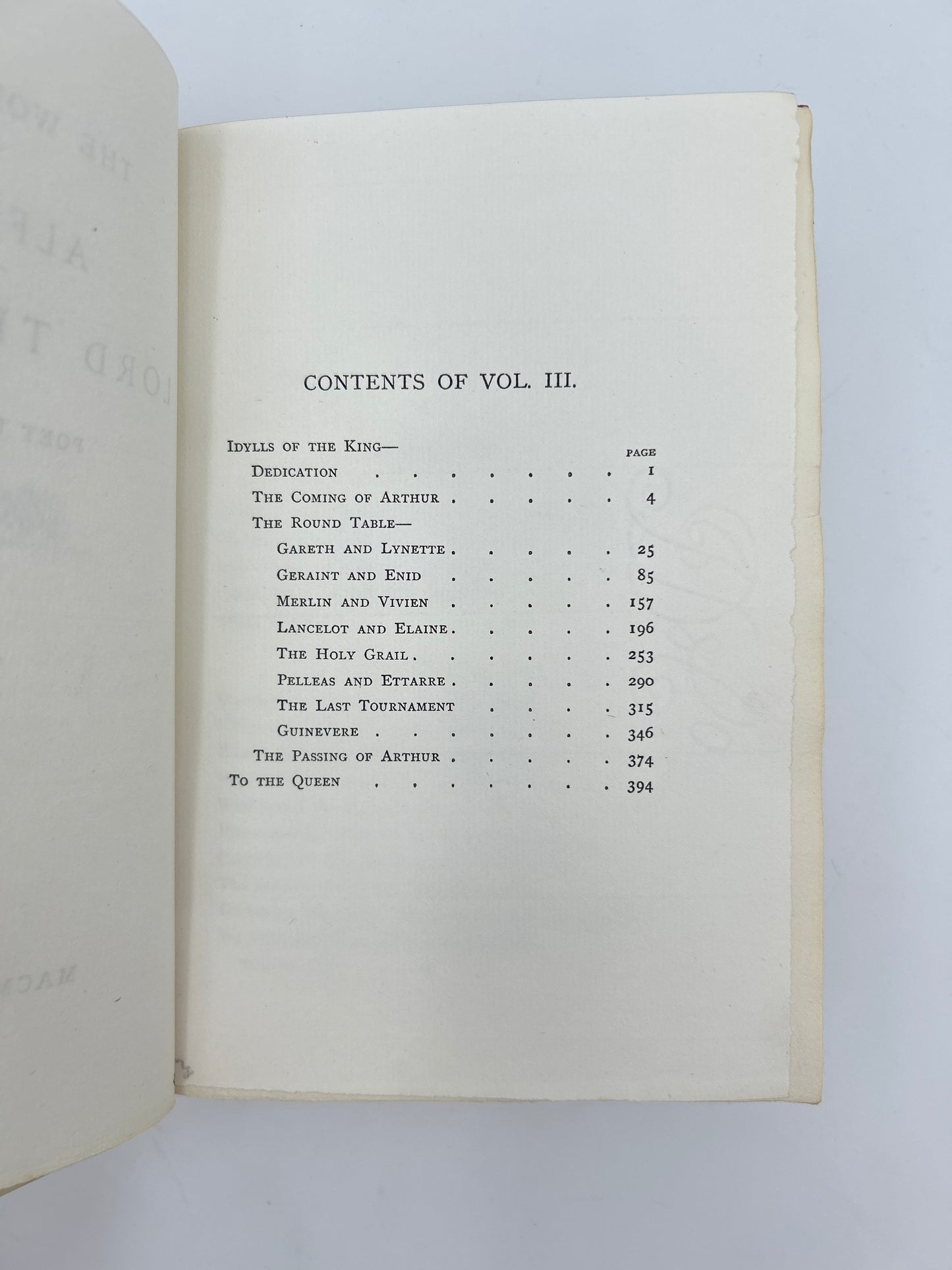 The Works of Tennyson in Seven Volumes