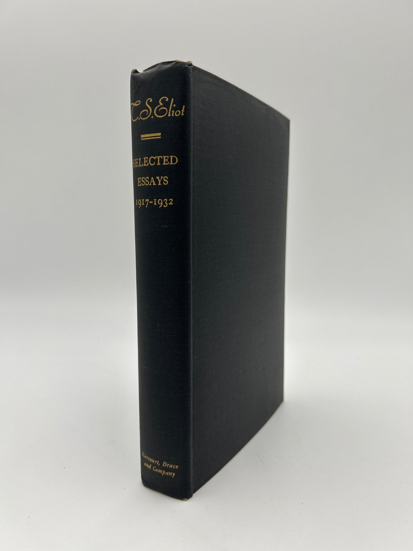 T. S. Eliot and Selected Essays 1917-1932