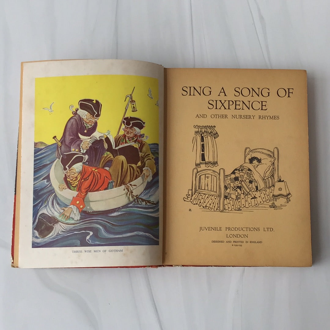 Sing a Song of Sixpence and Other Nursery Rhymes