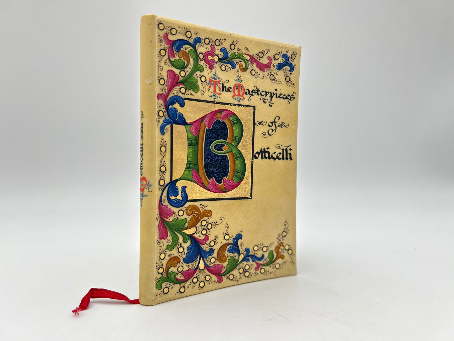 Twelve Art Books in Hand Painted Florentine Binding