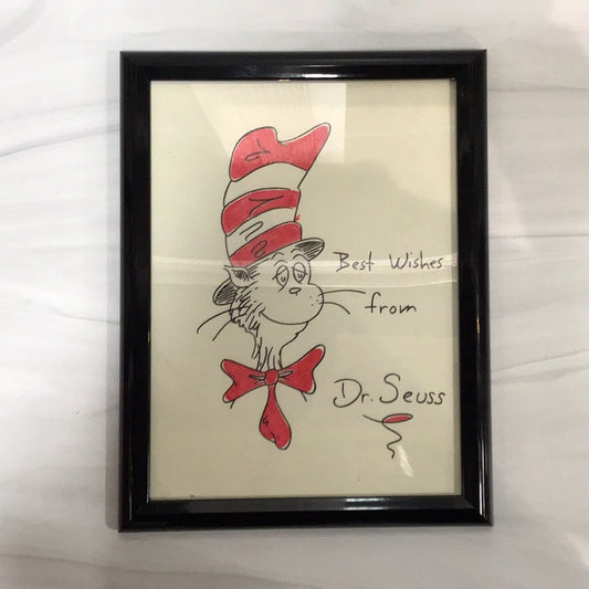 ^Signed Artwork Dr. Seuss*