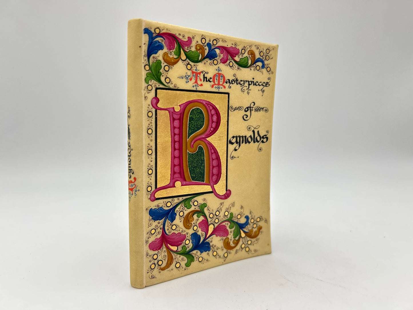 Twelve Art Books in Hand Painted Florentine Binding