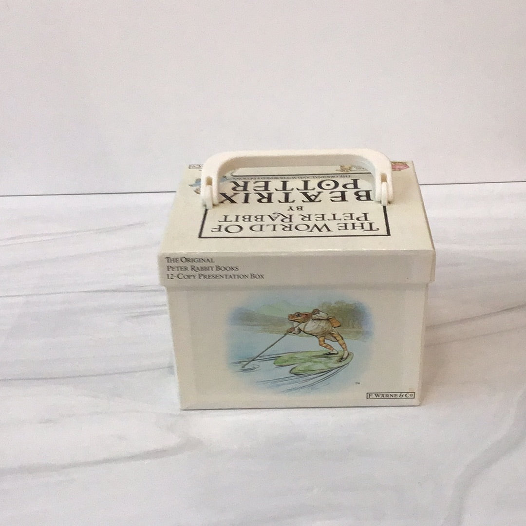 The World of Peter Rabbit By Beatrix popular Potter 12 HC Books Presentation Box 1987