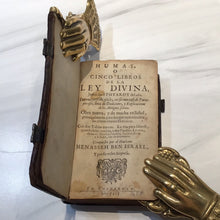 Load image into Gallery viewer, -Five Books of Divine Law in Spanish 1655*