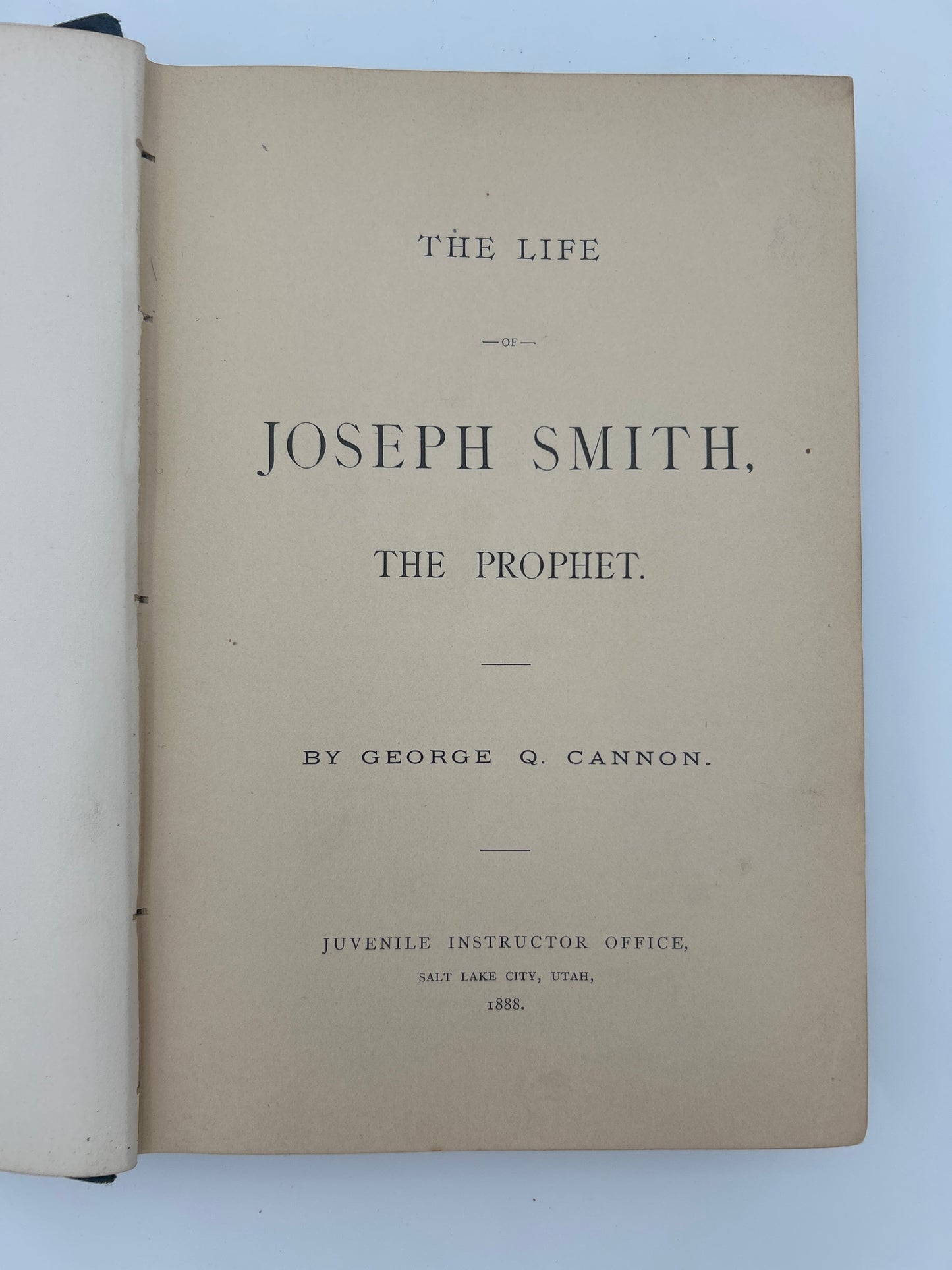 Life of Joseph Smith