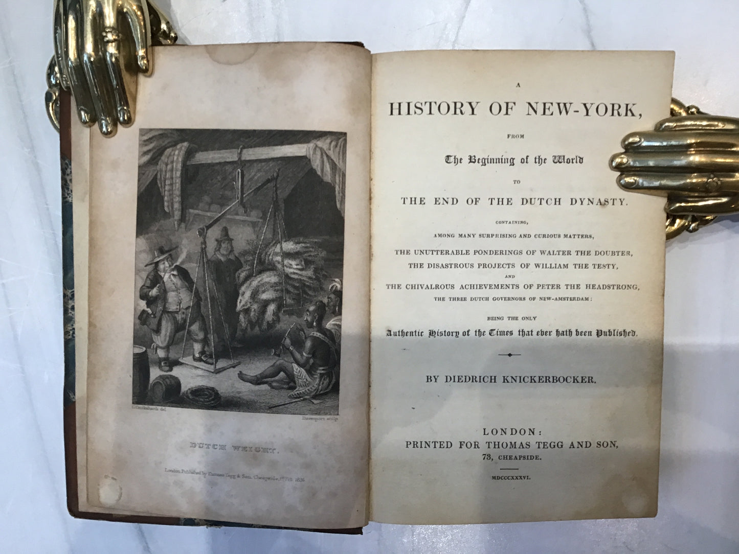 Knickerbocker’s History of New-York