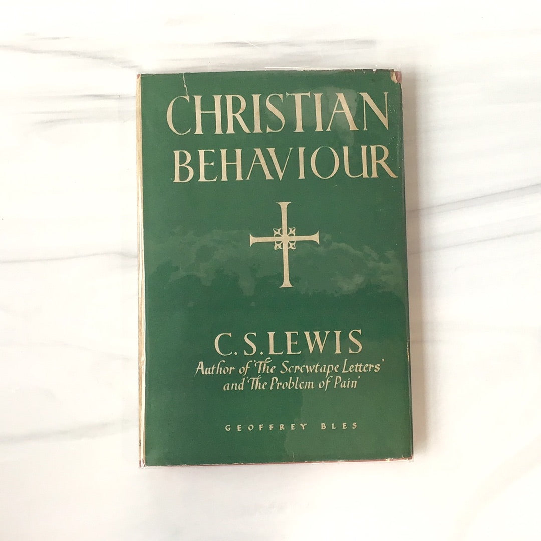 -Christian Behaviour*