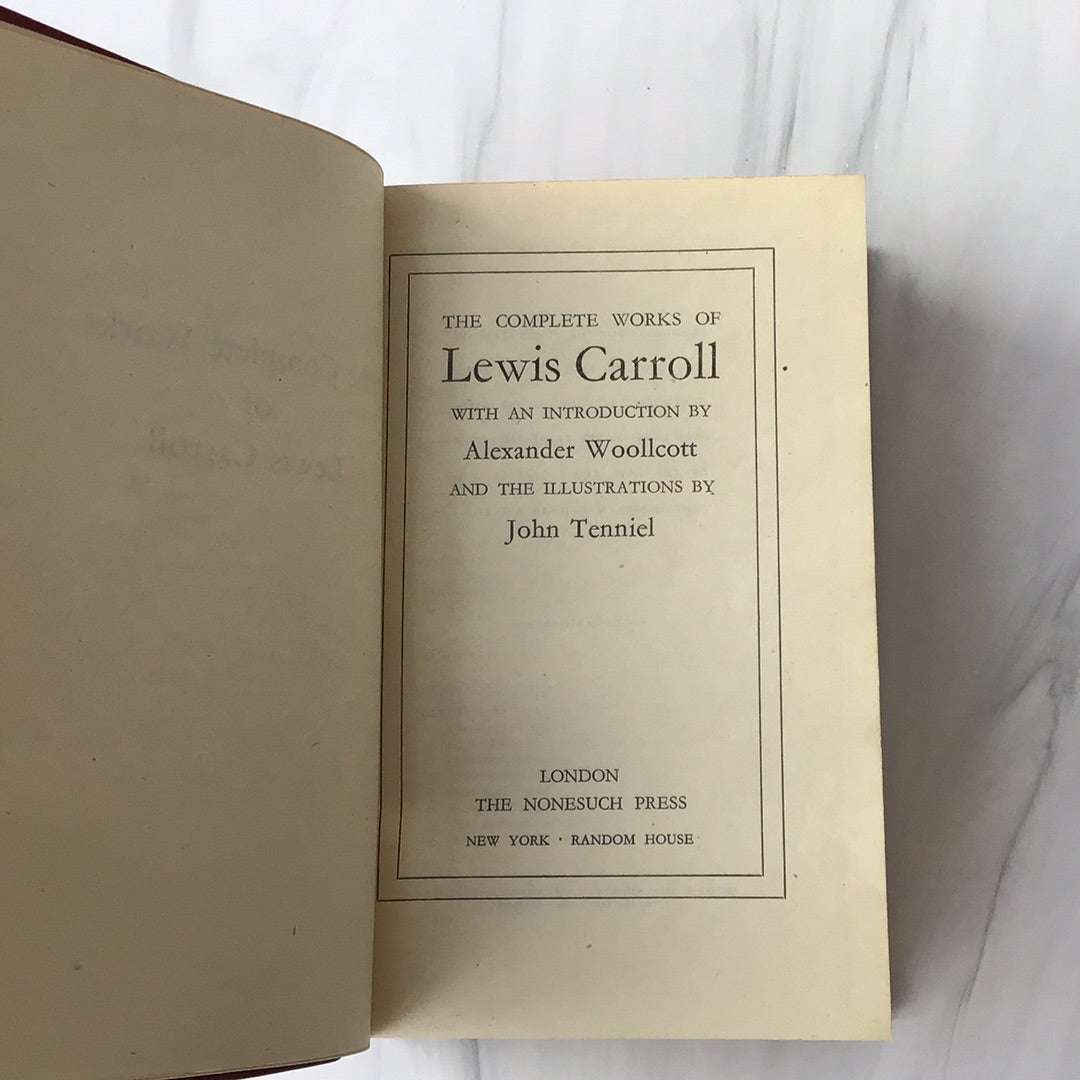 -Lewis Carroll The Complete Works*