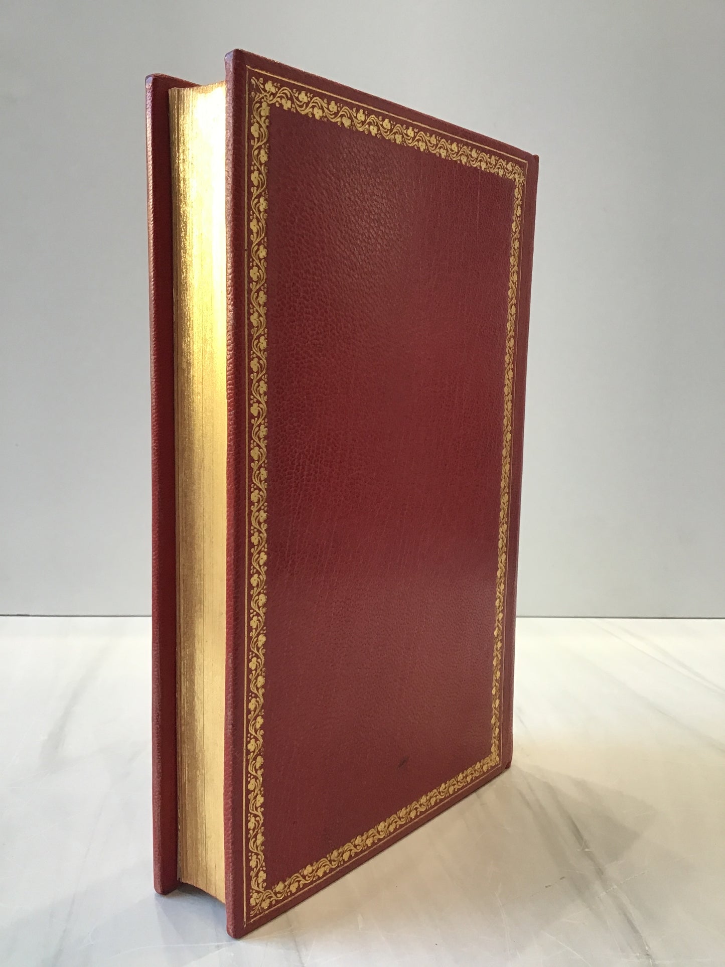 Lord of the Rings Trilogy - Gilded Red Leather