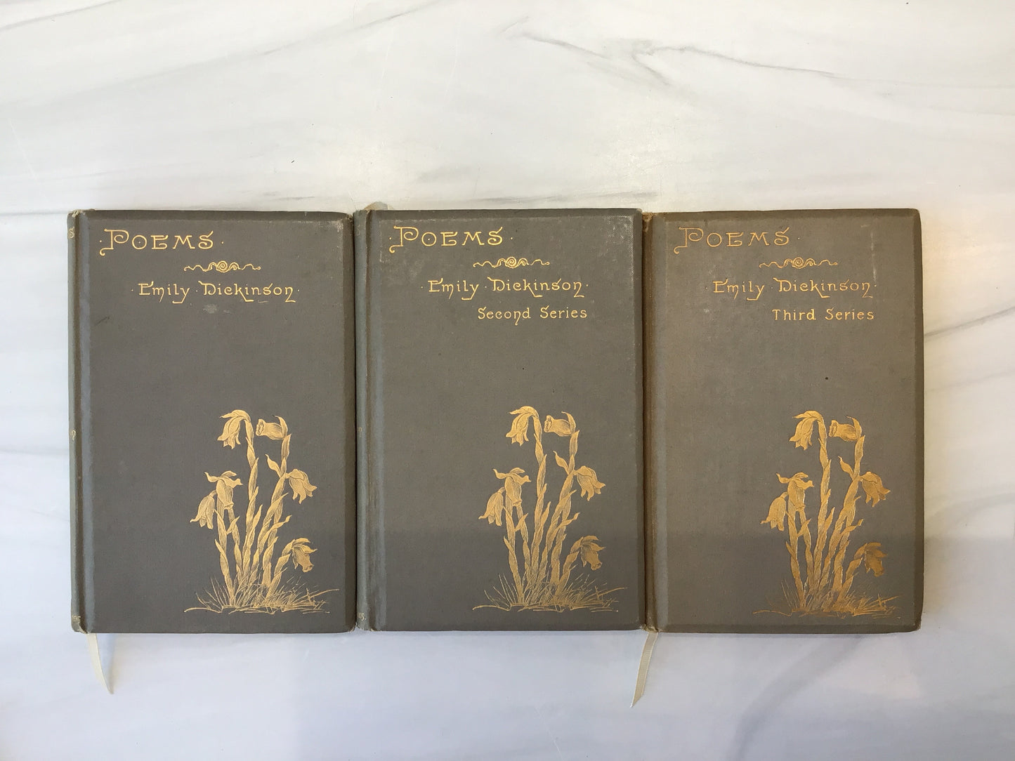 -Emily Dickinson - 3 vol - First Edition*