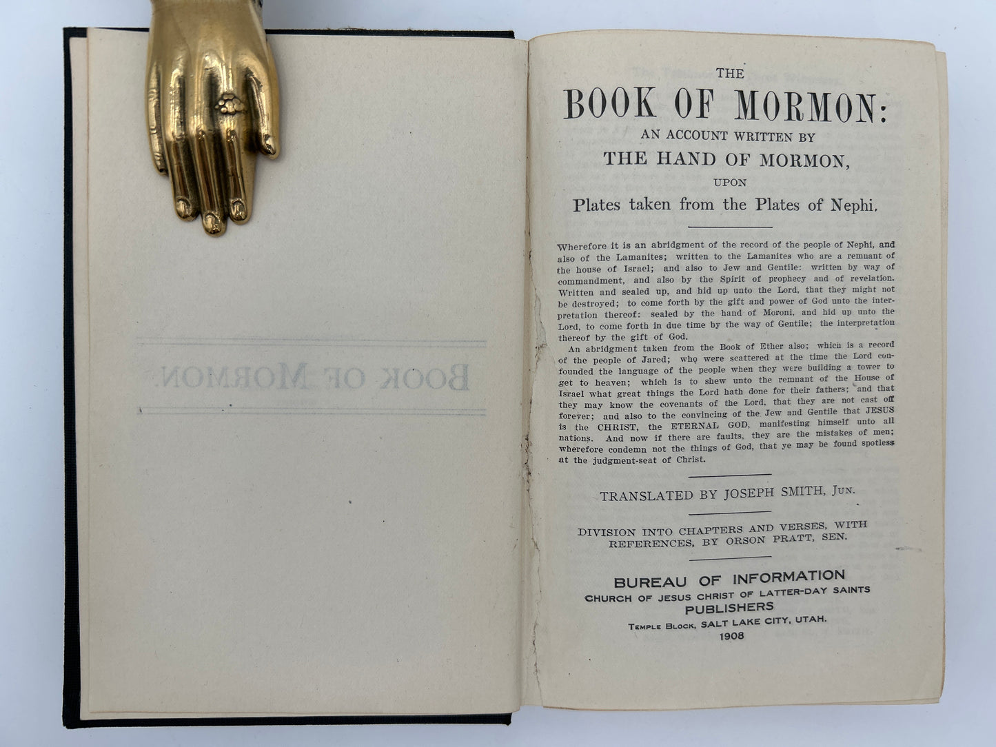 Book of Mormon (1908)