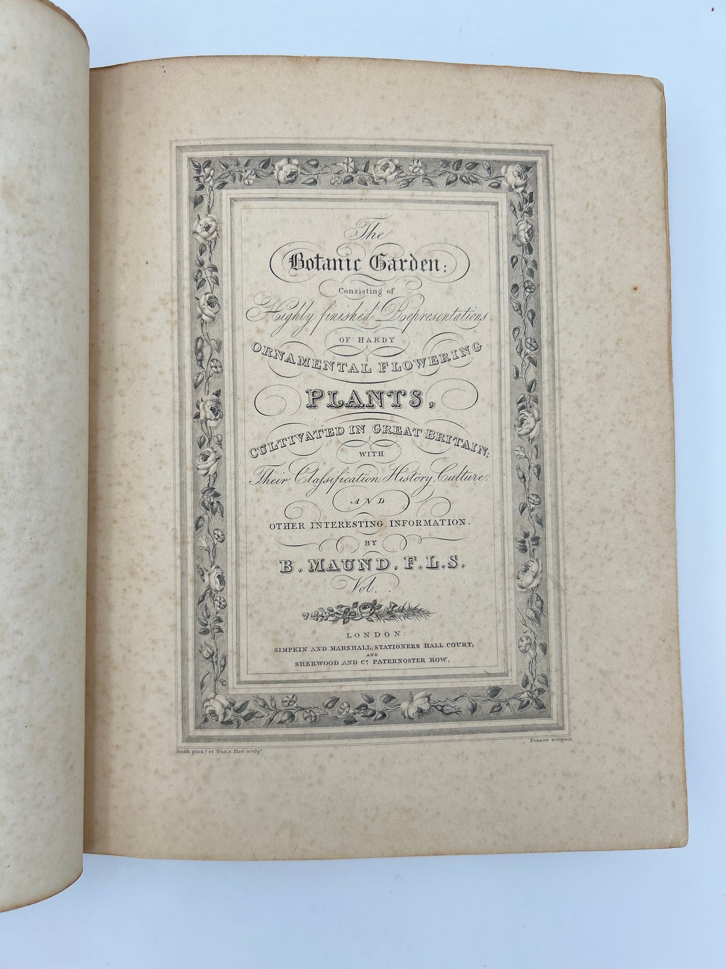 The Botanic Garden in Three Volumes