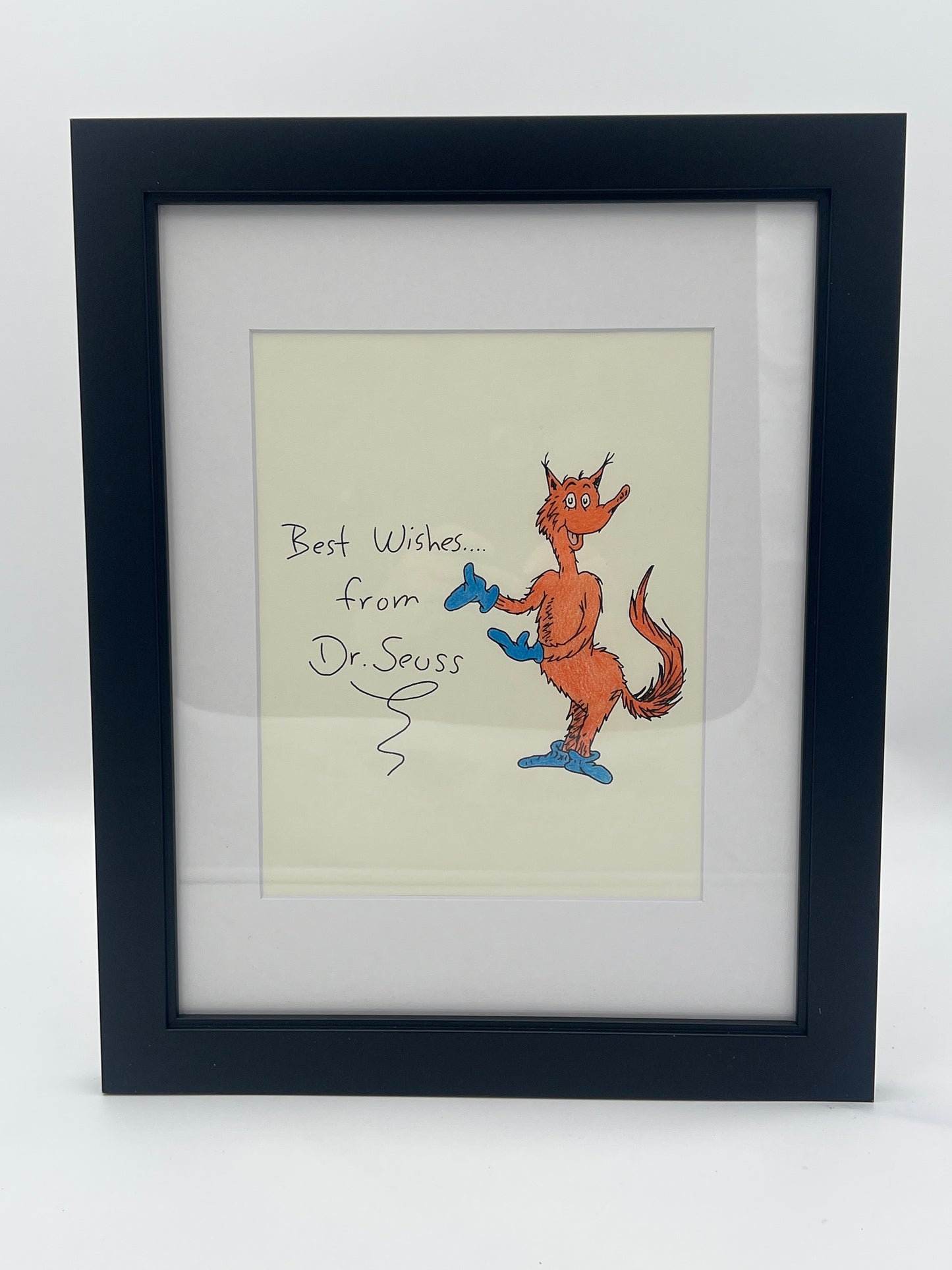 The Fox In Socks Original Art