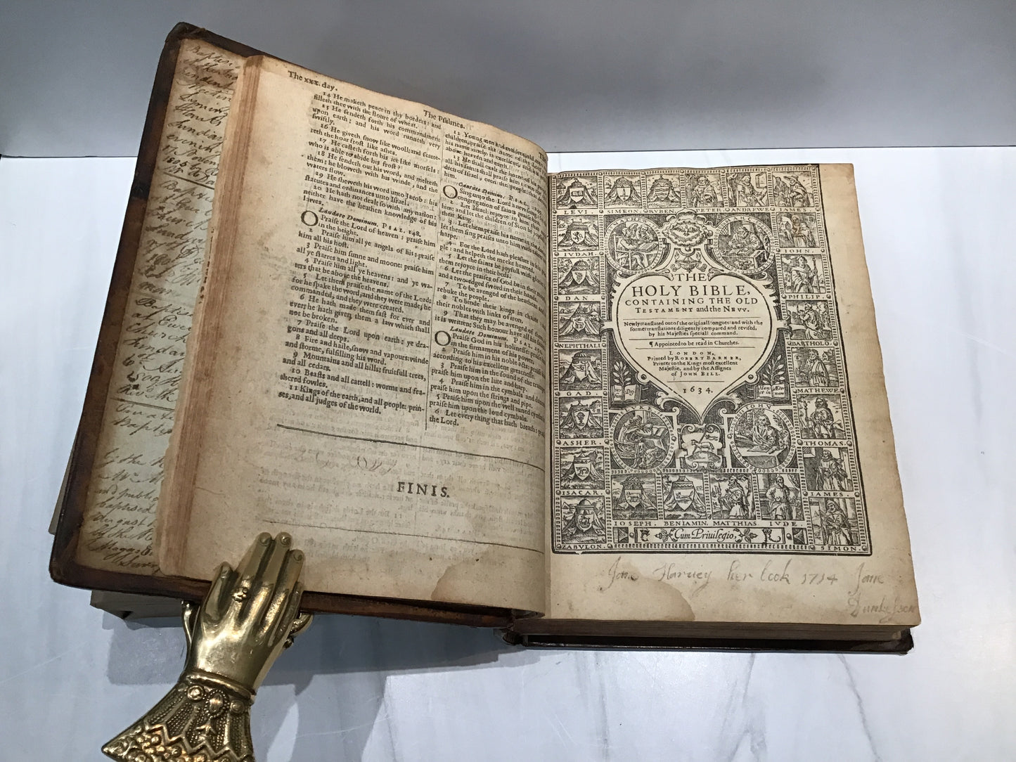 1599 Quarto Illustrated Geneva Bible