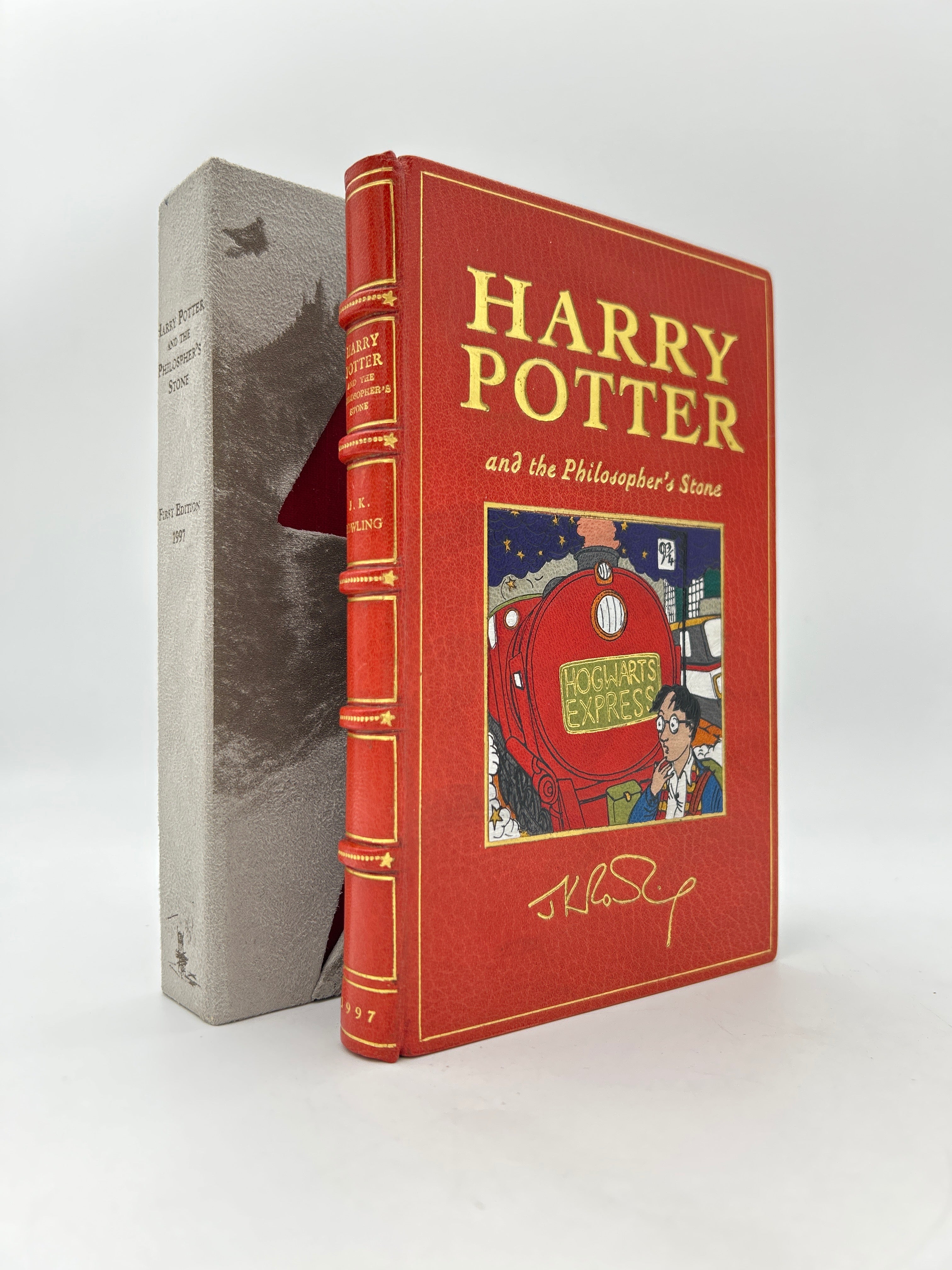 Harry Potter and the Philosopher's Stone - First Edition Leather
