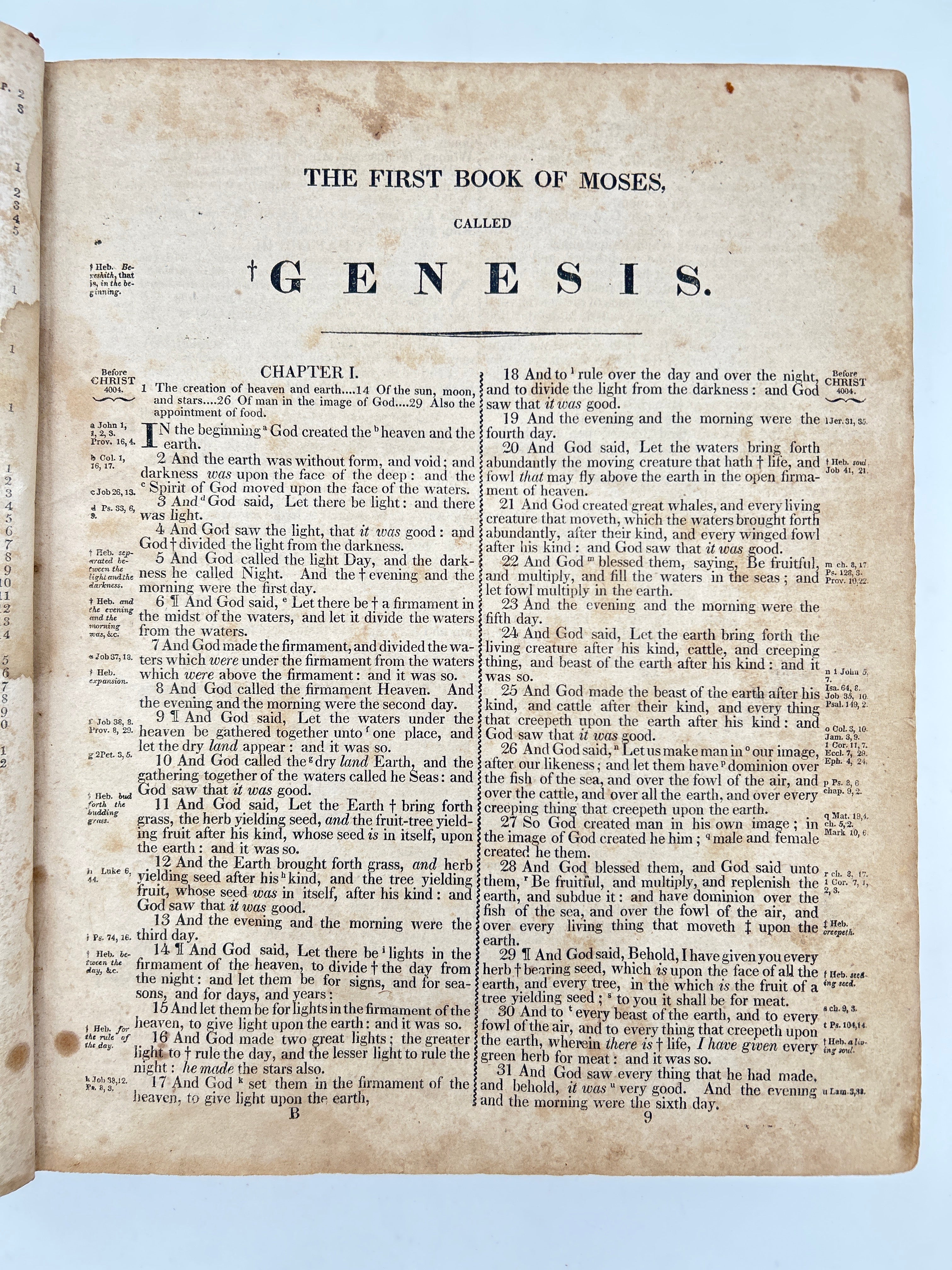 Cooperstown Bible 1825 – Moons Rare Books