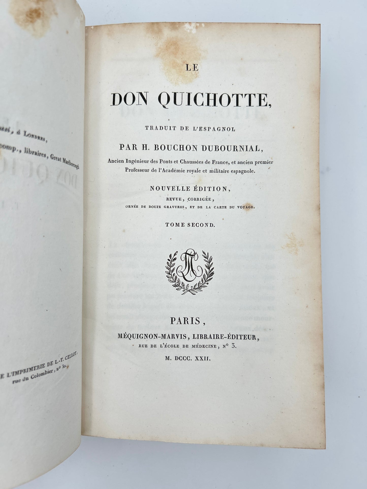 Le Don Quichotte in Four Volumes