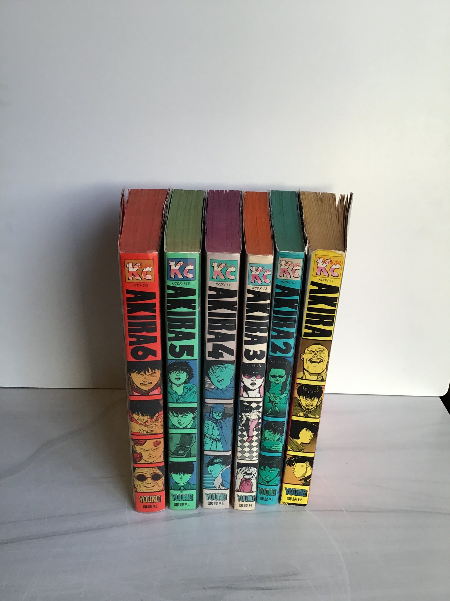 Akira Six Volume Set