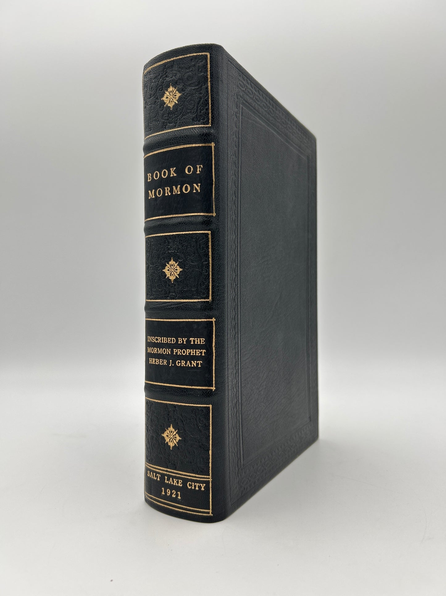 Book of Mormon Inscribed by the Prophet Heber J. Grant