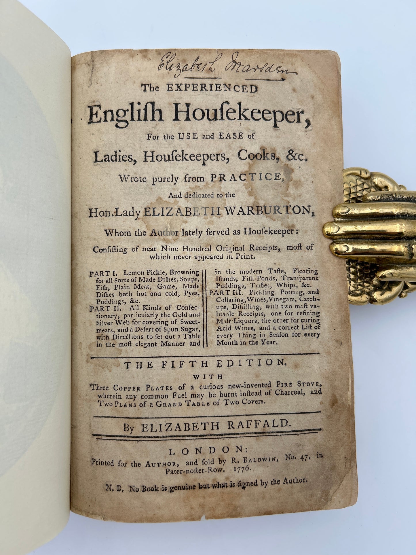 The English Housekeeper Cookbook