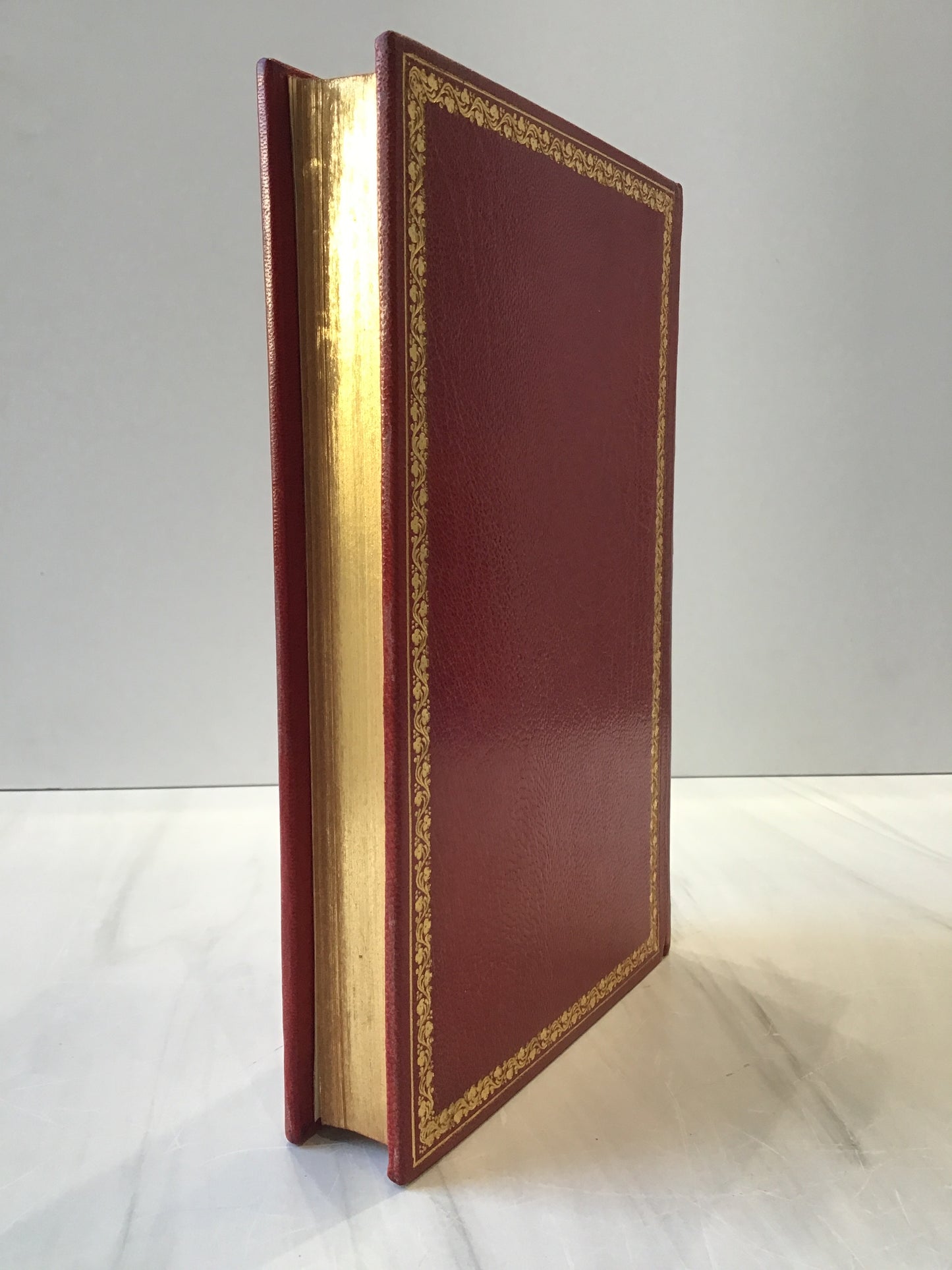 Lord of the Rings Trilogy - Gilded Red Leather