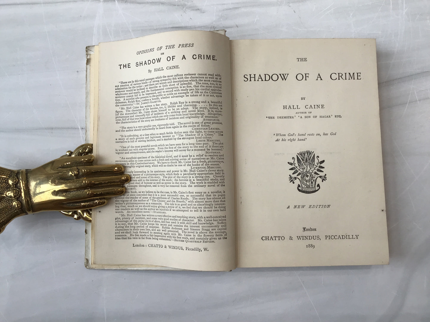 The Shadow of a Crime