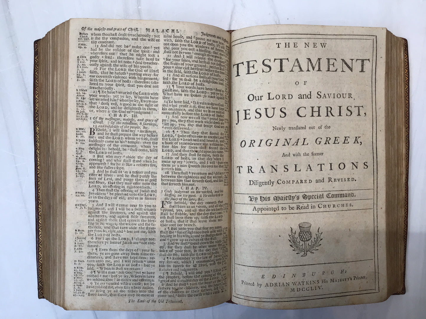 King James Bible 1754