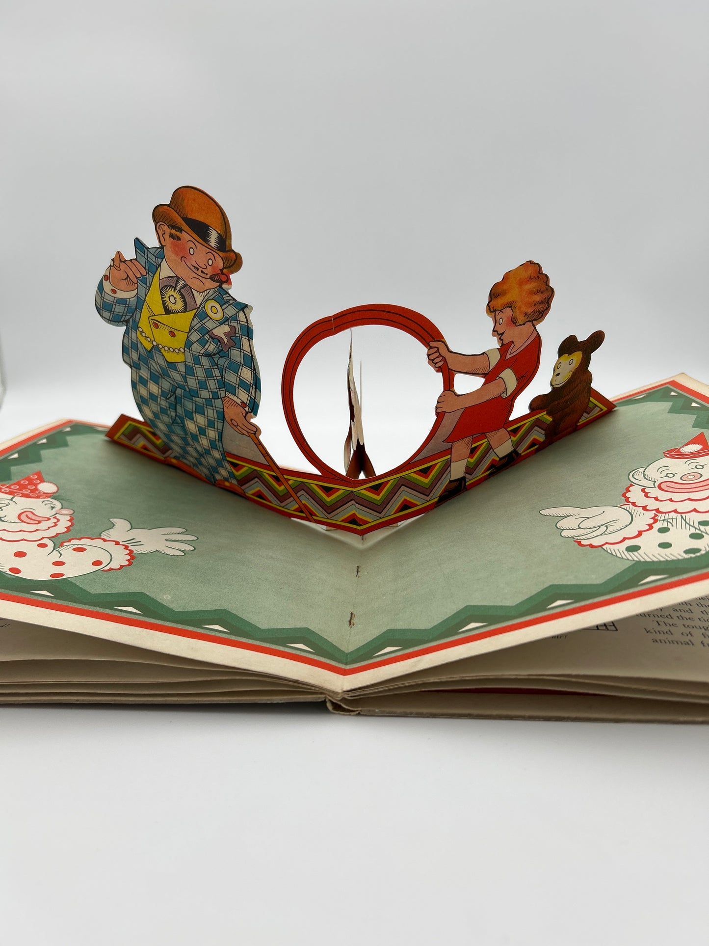 Little Orphan Annie and Jumbo, The Circus Elephant Pop-up Book