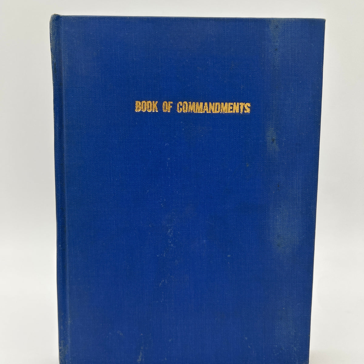 Book of Commandments – Moons Rare Books