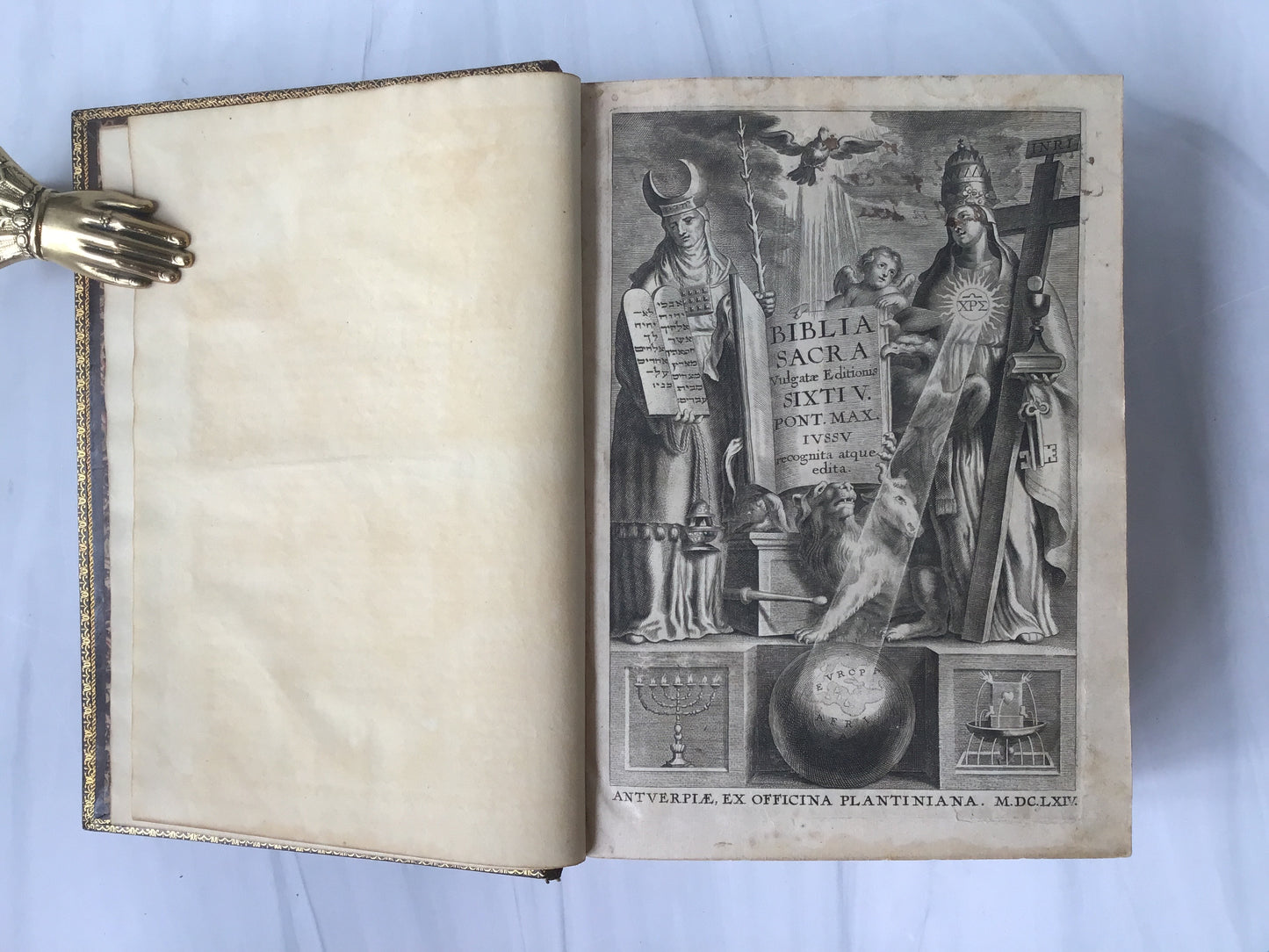 -Biblical Sacra Latin Vulgate 1664*