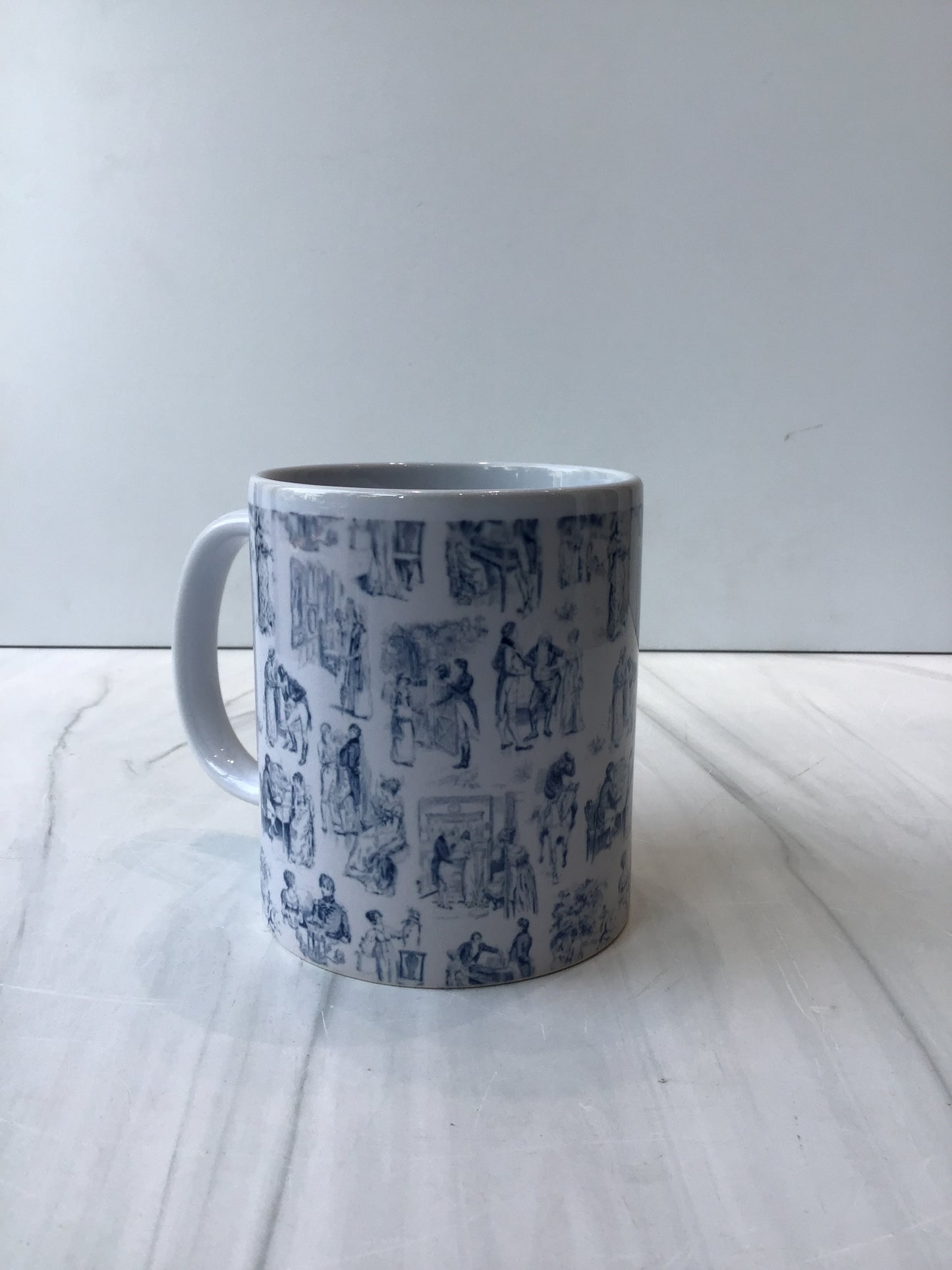 -Pride and Prejudice Toile Mug*