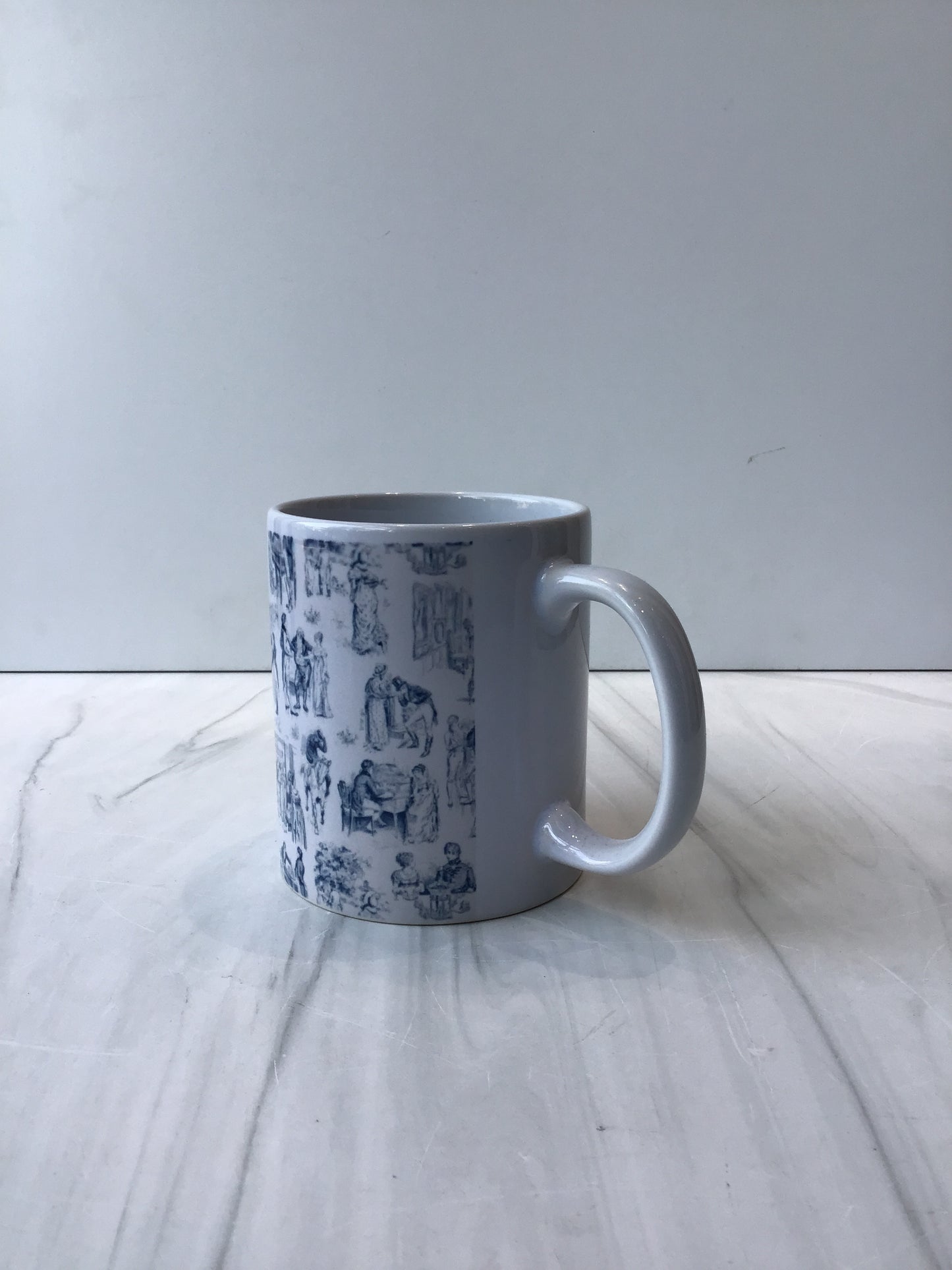 -Pride and Prejudice Toile Mug*