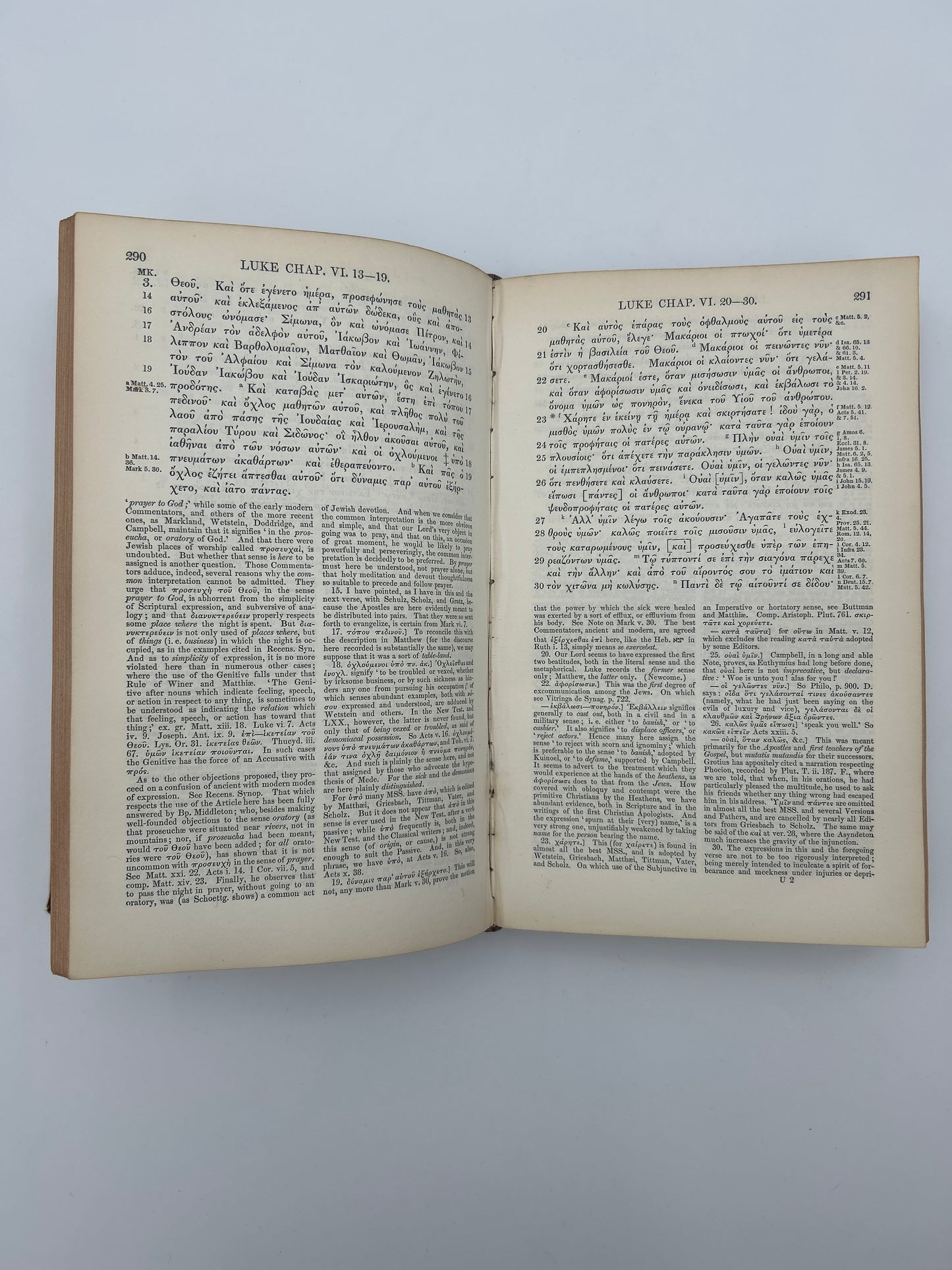 Greek Testament in Two Volumes 1850