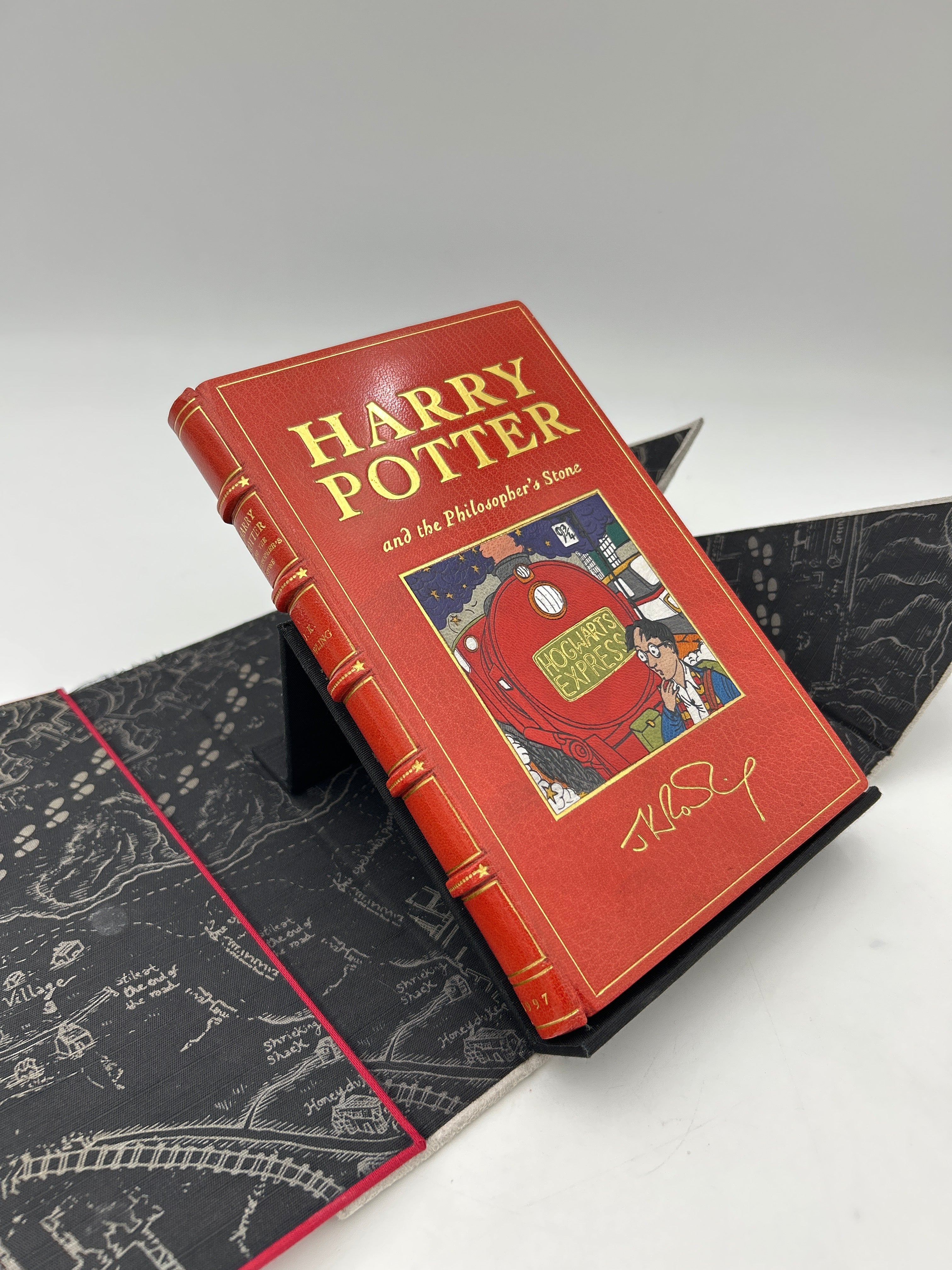 Harry Potter and the Philosopher's Stone - First Edition Leather