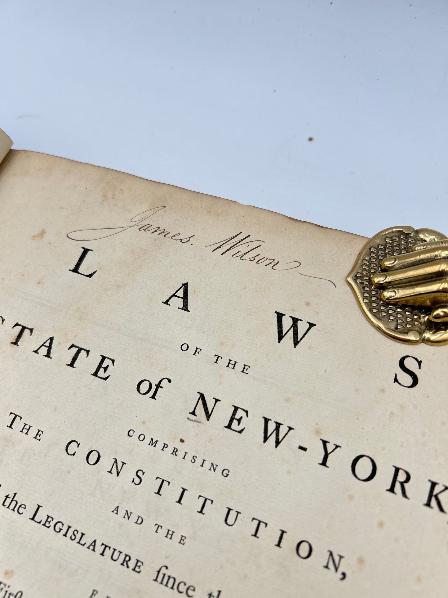 Laws of the State of New York Comprising the Constitution, and the Acts of the Legislature since the Revolution