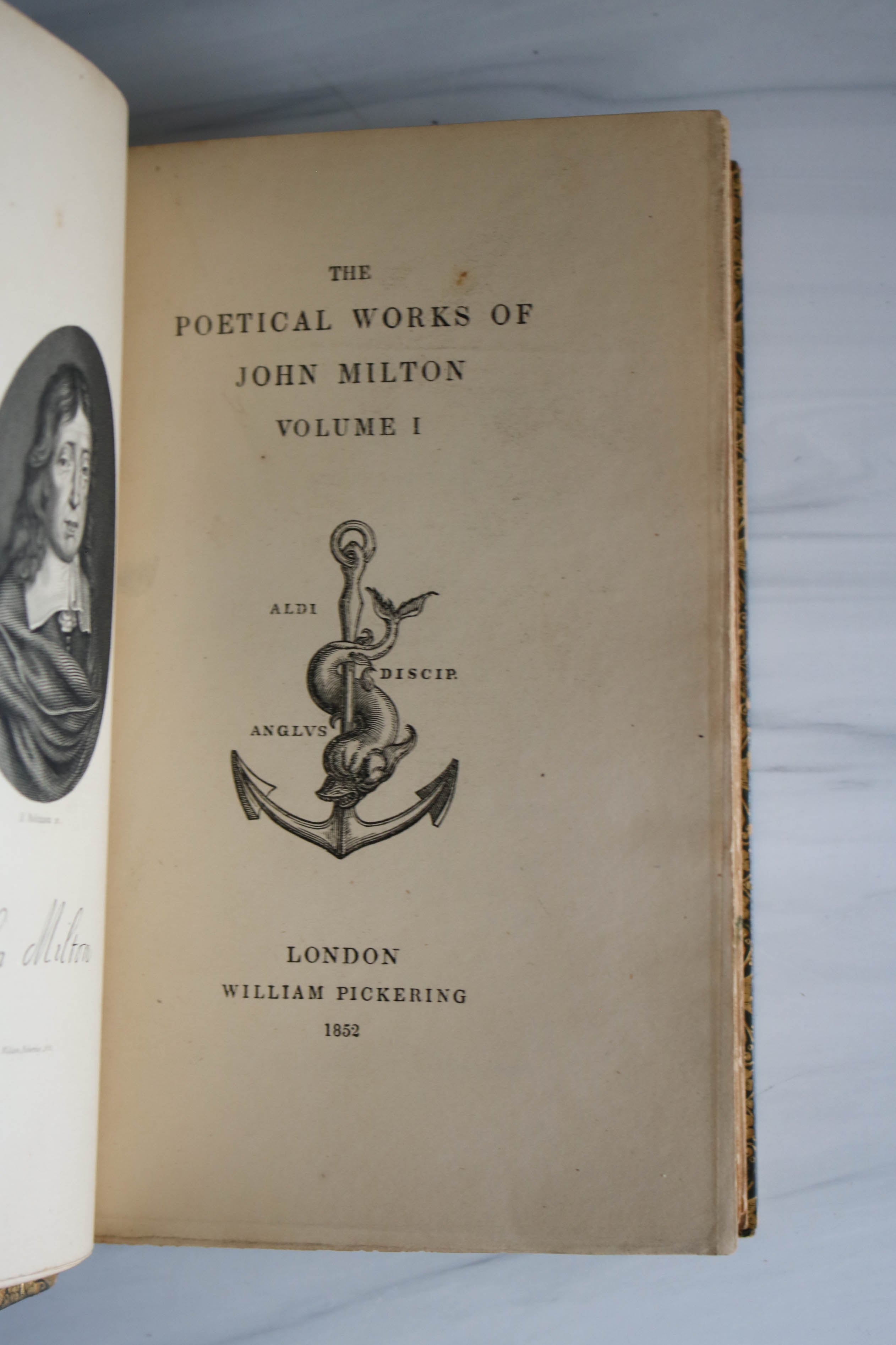 Poetical Works of Milton 1852 – Moons Rare Books