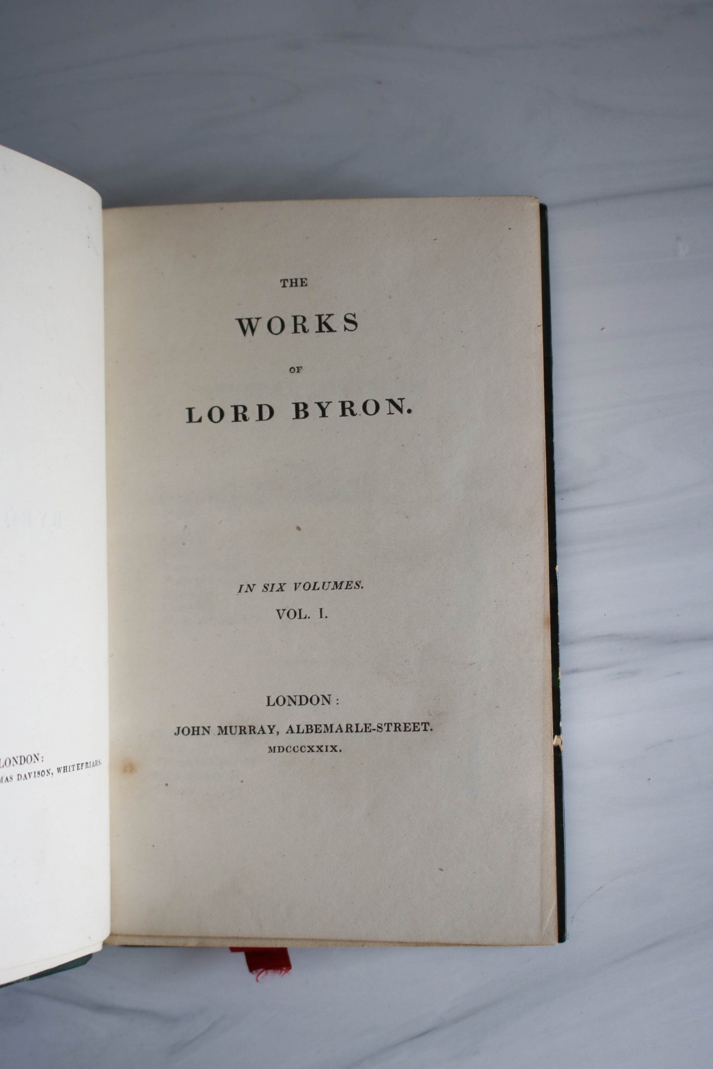 Byron’s Works