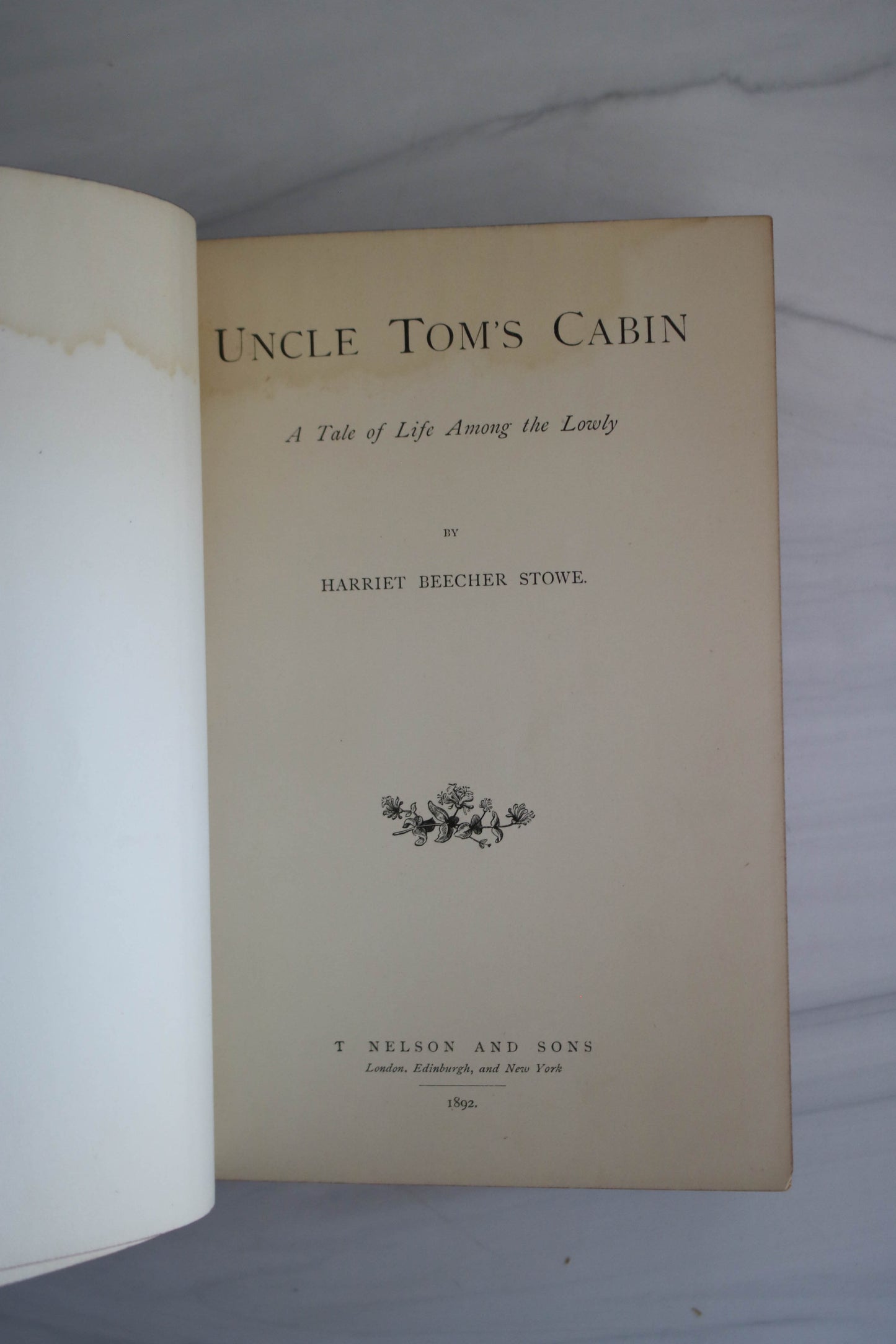 -Uncle Tom's Cabin